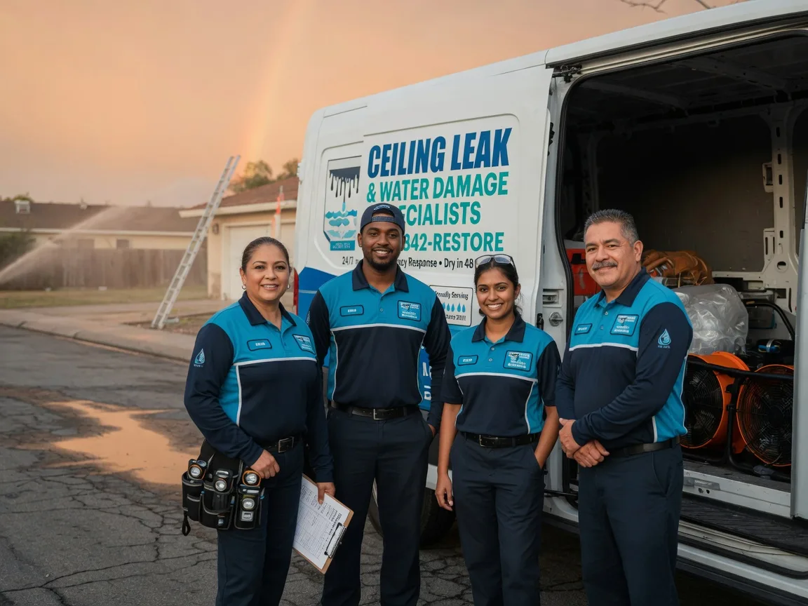 Ceiling Leak Cleanup company in Montague, MI